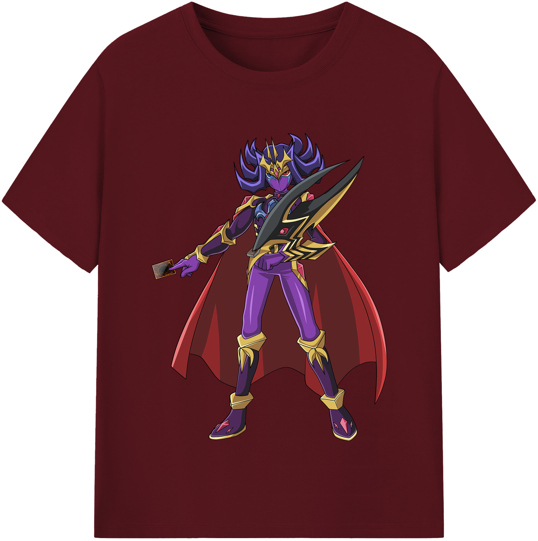 （画像用） 遊☆戯☆王 Yu-Gi-Oh! 綿100％半袖Tシャツ（フロントプリント）